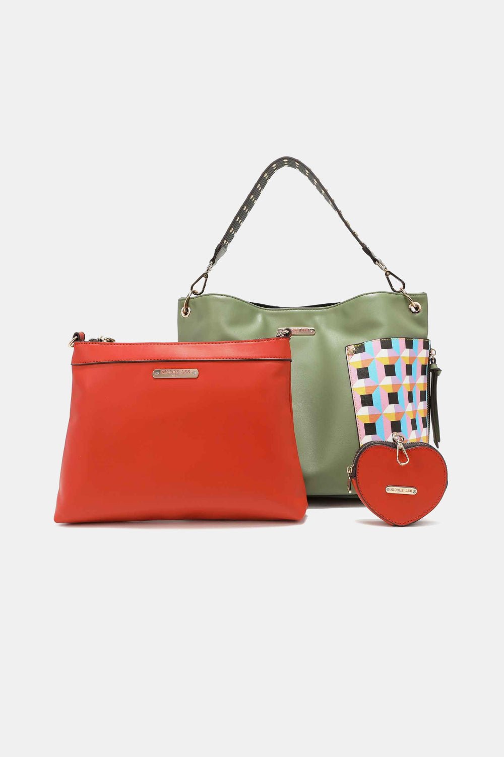 Nicole Lee USA Quihn 3 - Piece Handbag Set - Mythical Kitty Boutique