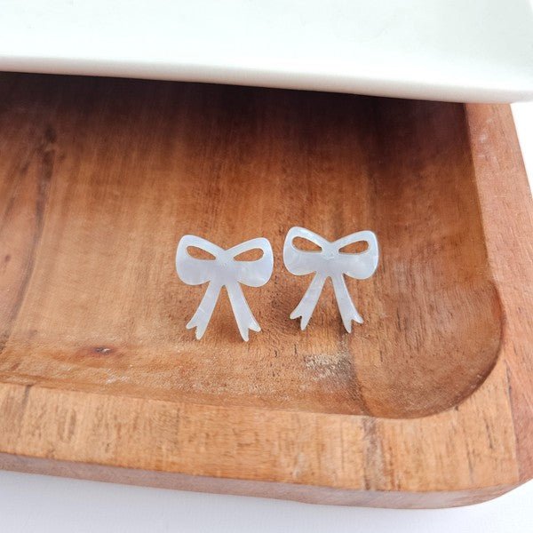 Bow Studs - Light Blue - Mythical Kitty Boutique