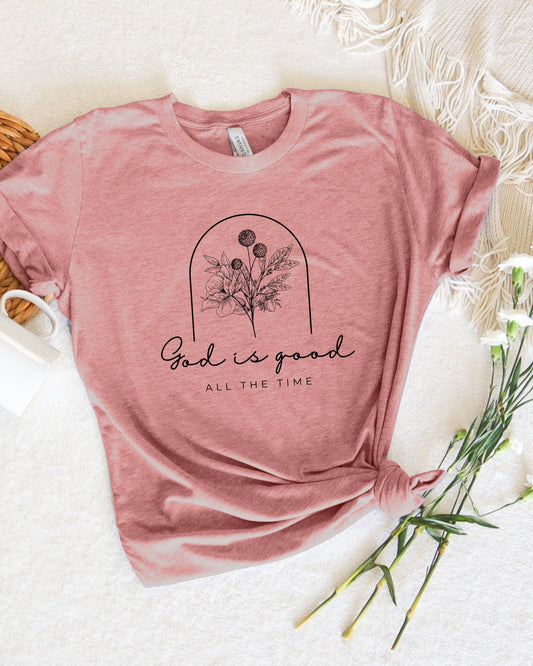 GOD IS GOOD TEE (BELLA CANVAS) - Mythical Kitty Boutique