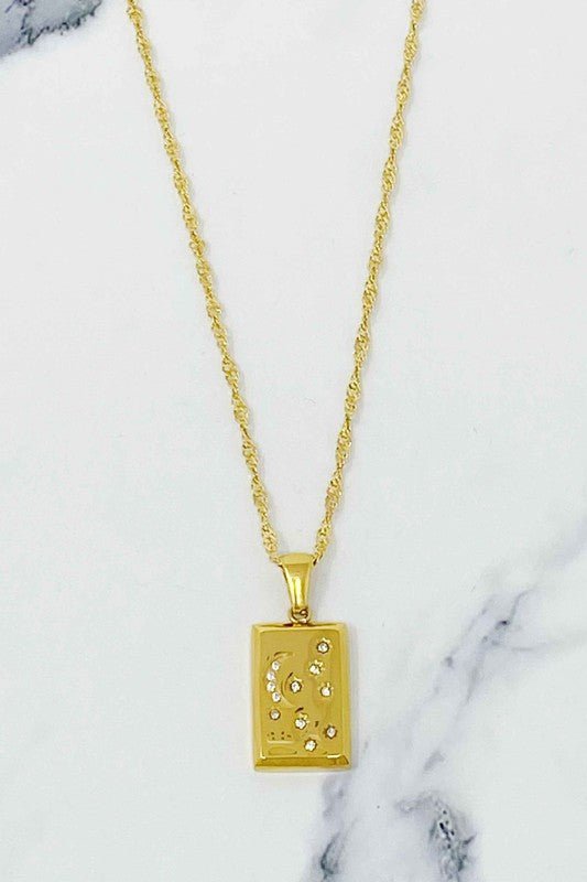 Shimmer and Sparkle Statement Necklace - Mythical Kitty Boutique