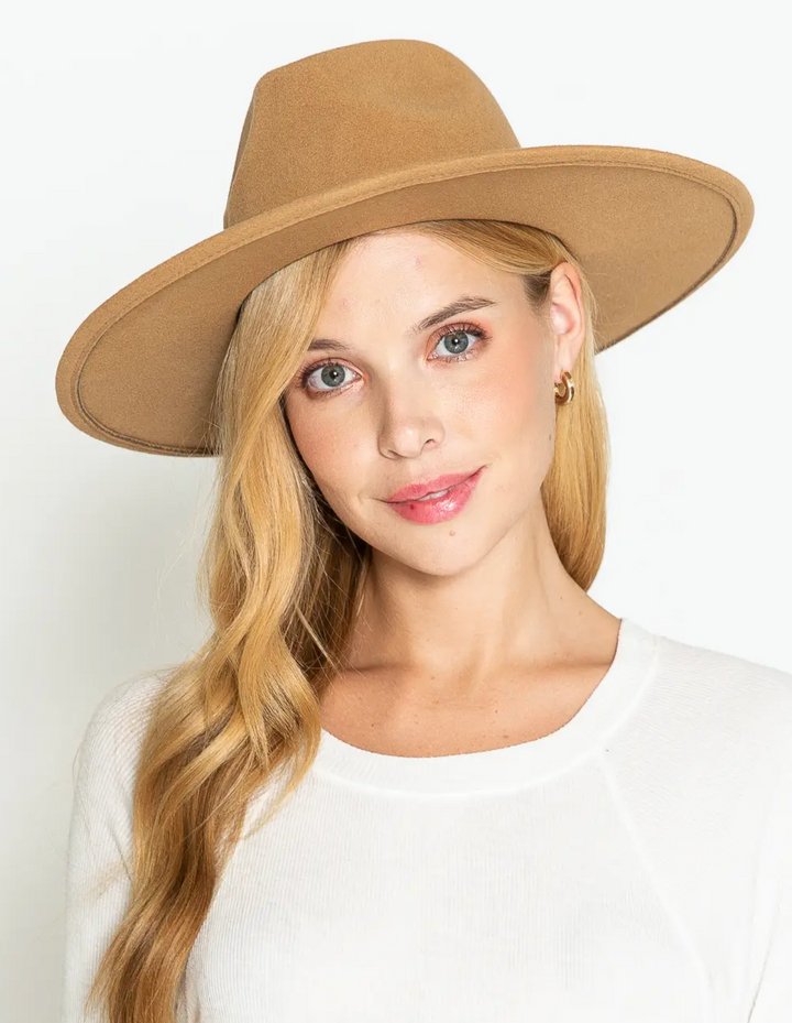 Allison Tan Fedora Hat - Mythical Kitty Boutique