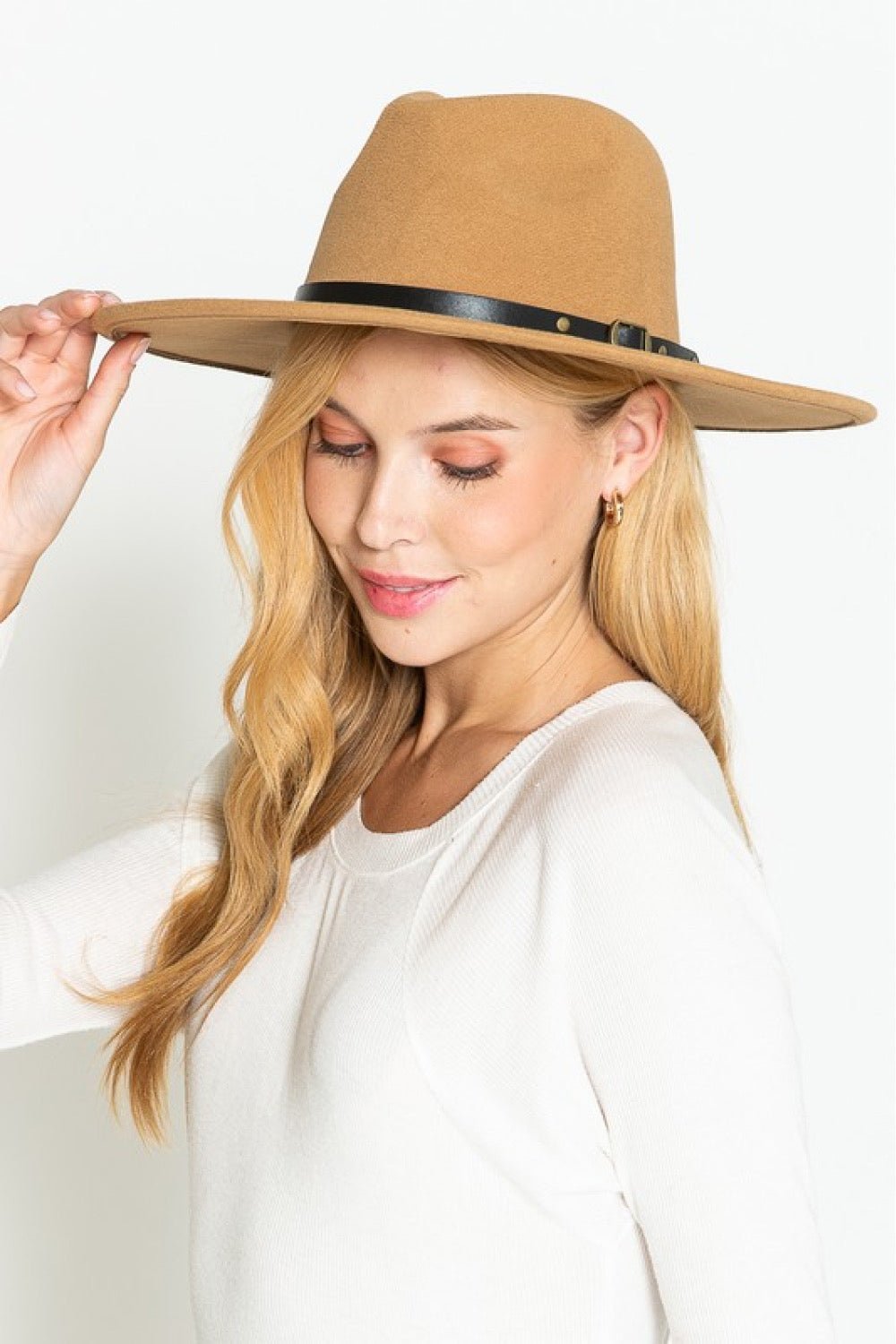 Allison Tan Fedora Hat - Mythical Kitty Boutique