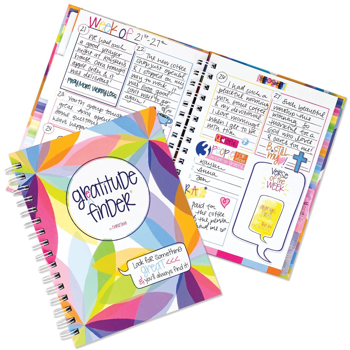 Faith-Based Gratitude Finder® Journals by Christina - Mythical Kitty Boutique