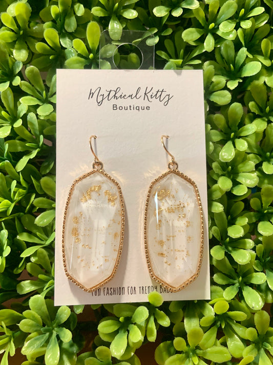 Golden Opportunity Earrings - Mythical Kitty Boutique -