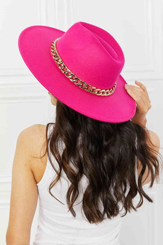 Keep Your Promise Fedora Hat in Pink - Mythical Kitty Boutique