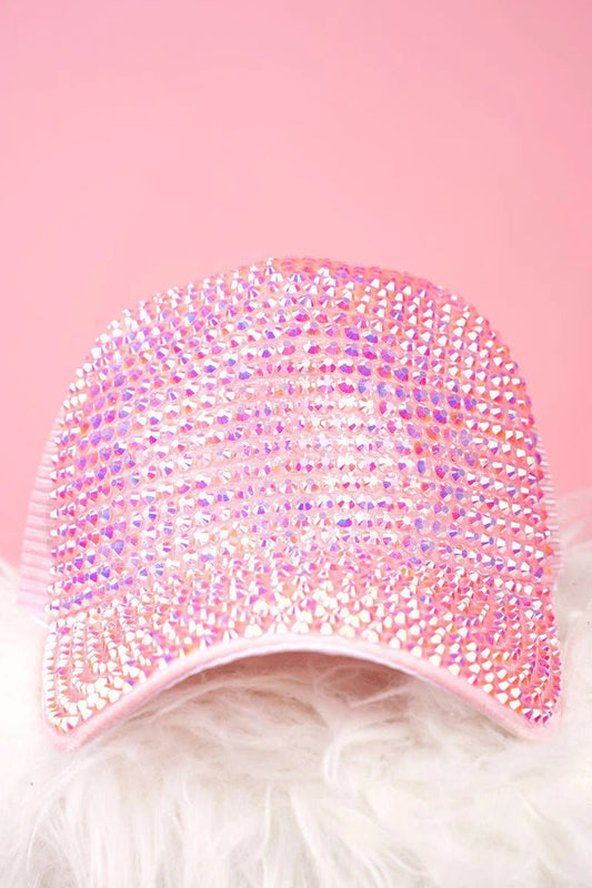 SHOWSTOPPER PINK MESH CAP - Mythical Kitty Boutique
