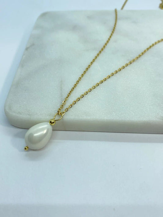 SS Dainty Pearl Necklace - Mythical Kitty Boutique