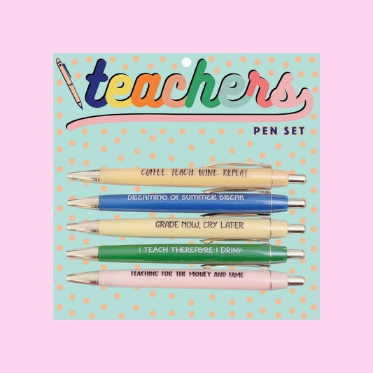 Teachers Pen Set - Mythical Kitty Boutique