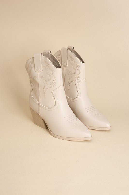 West Chic Booties - Mythical Kitty Boutique