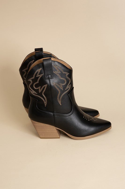 West Chic Booties - Mythical Kitty Boutique