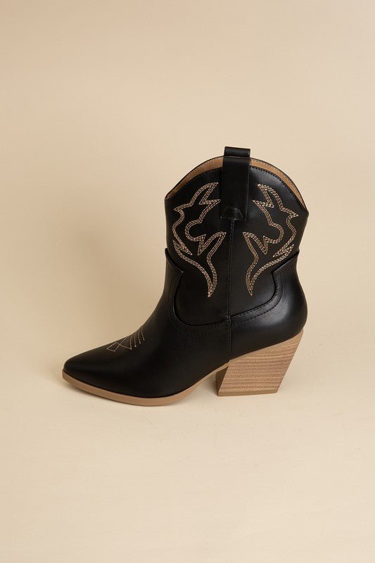 West Chic Booties - Mythical Kitty Boutique