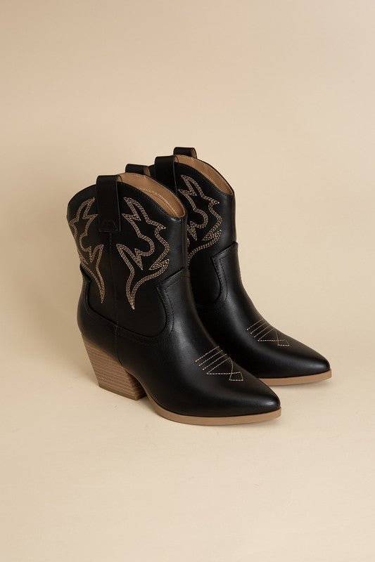 West Chic Booties - Mythical Kitty Boutique